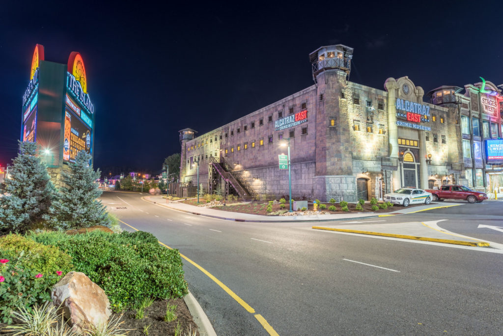 位于鸽子福治岛的恶魔岛东部犯罪博物馆